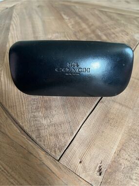 Coach Black Hard Sunglasses Case